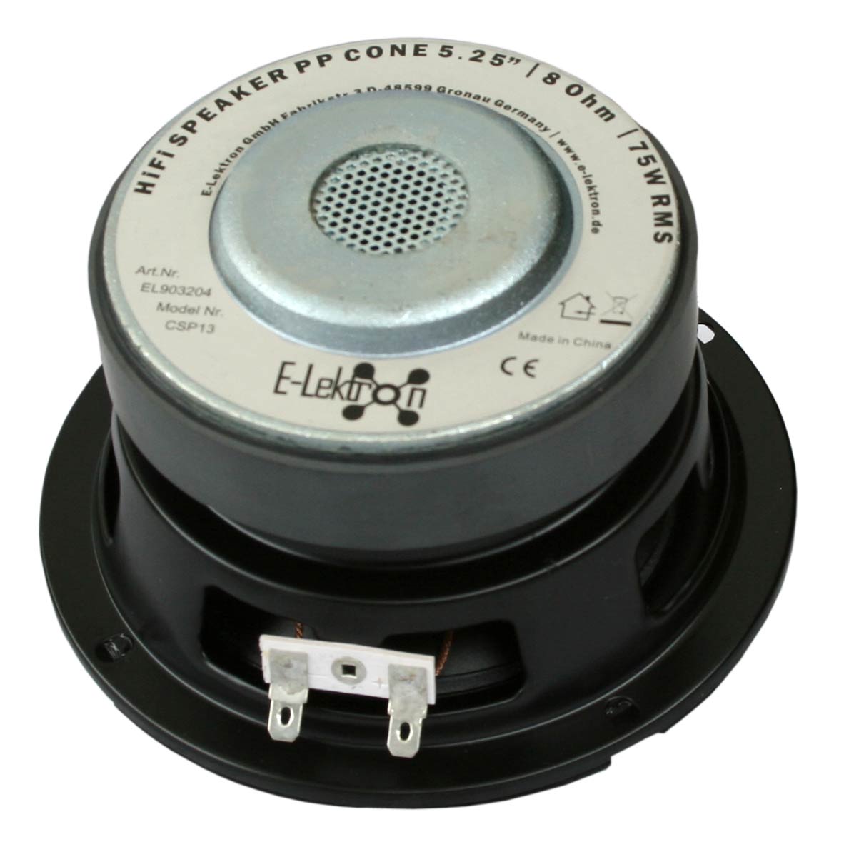 EL903204 E-Lektron CSP13 HiFi Chassis Lautsprecher 8 Ohm / 13cm / 75W