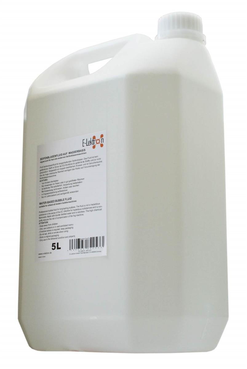 EL189836 E-Lektron B102 Seifenblasenmaschine RGB LED inkl. 5L Fluid