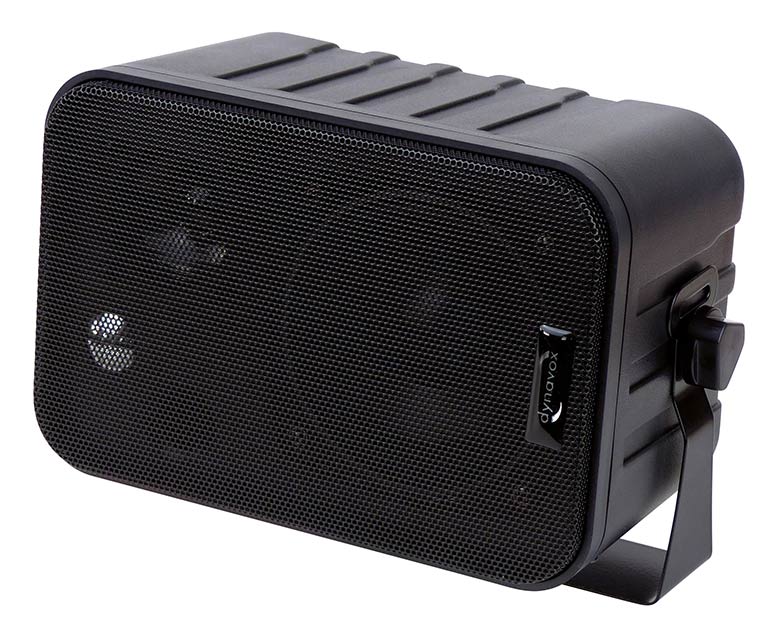 EL100009 Dynavox LS-5L3 mini stereo Lautsprecher Paar SCHWARZ