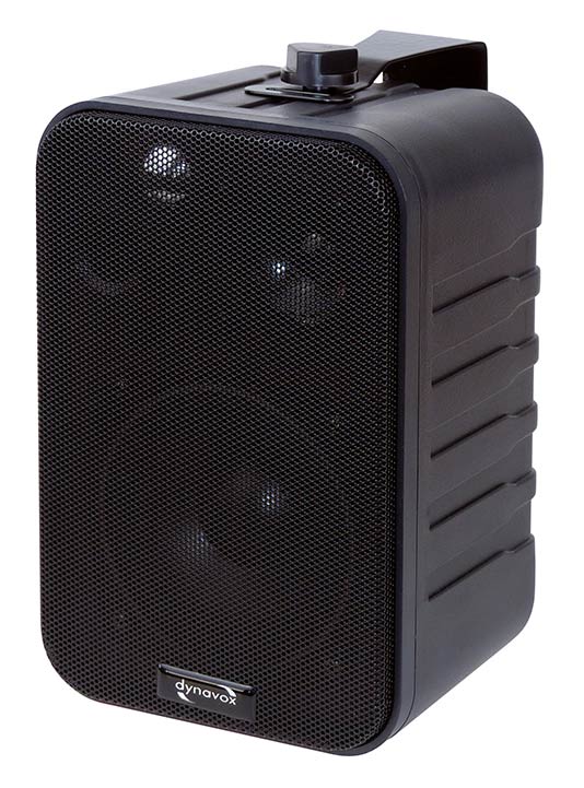 EL100009 Dynavox LS-5L3 mini stereo Lautsprecher Paar SCHWARZ