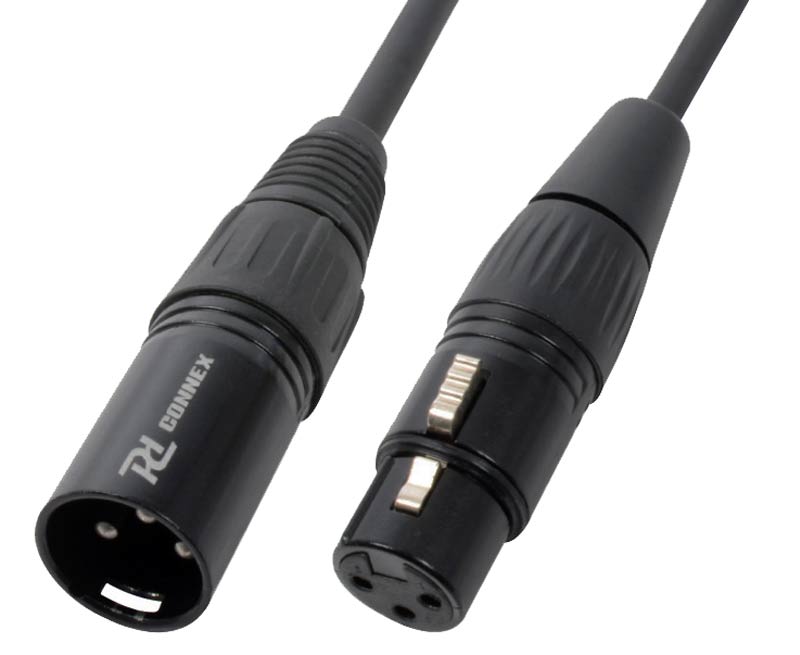 EL176025 PD Connex CX35-6 XLR-Kabel Stecker > Kupplung 6m