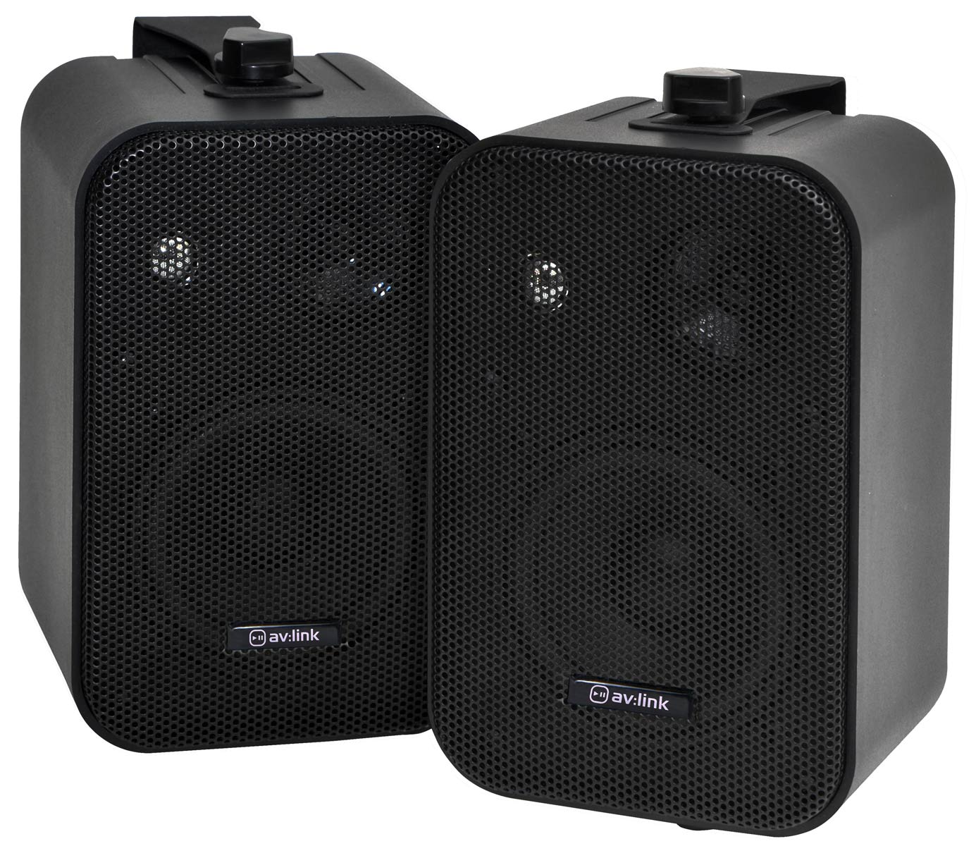EL100005 av:link B30-B Kompakt stereo Lautsprecherpaar schwarz
