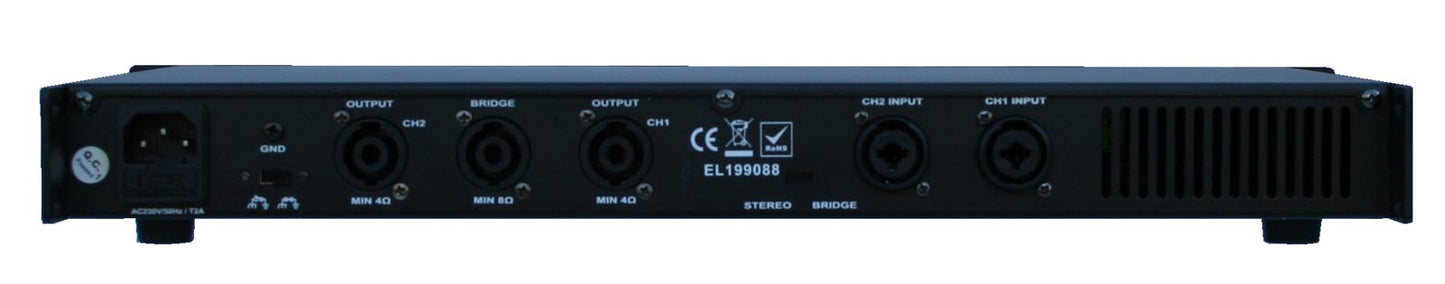 EL199088 E-Lektron DA-2150 digital DJ PA Verstärker