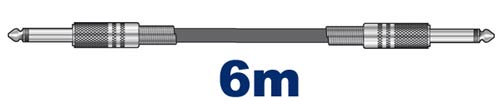 EL177337 PD Connex CX29-6 Lautsprecherkabel Klinke 6m