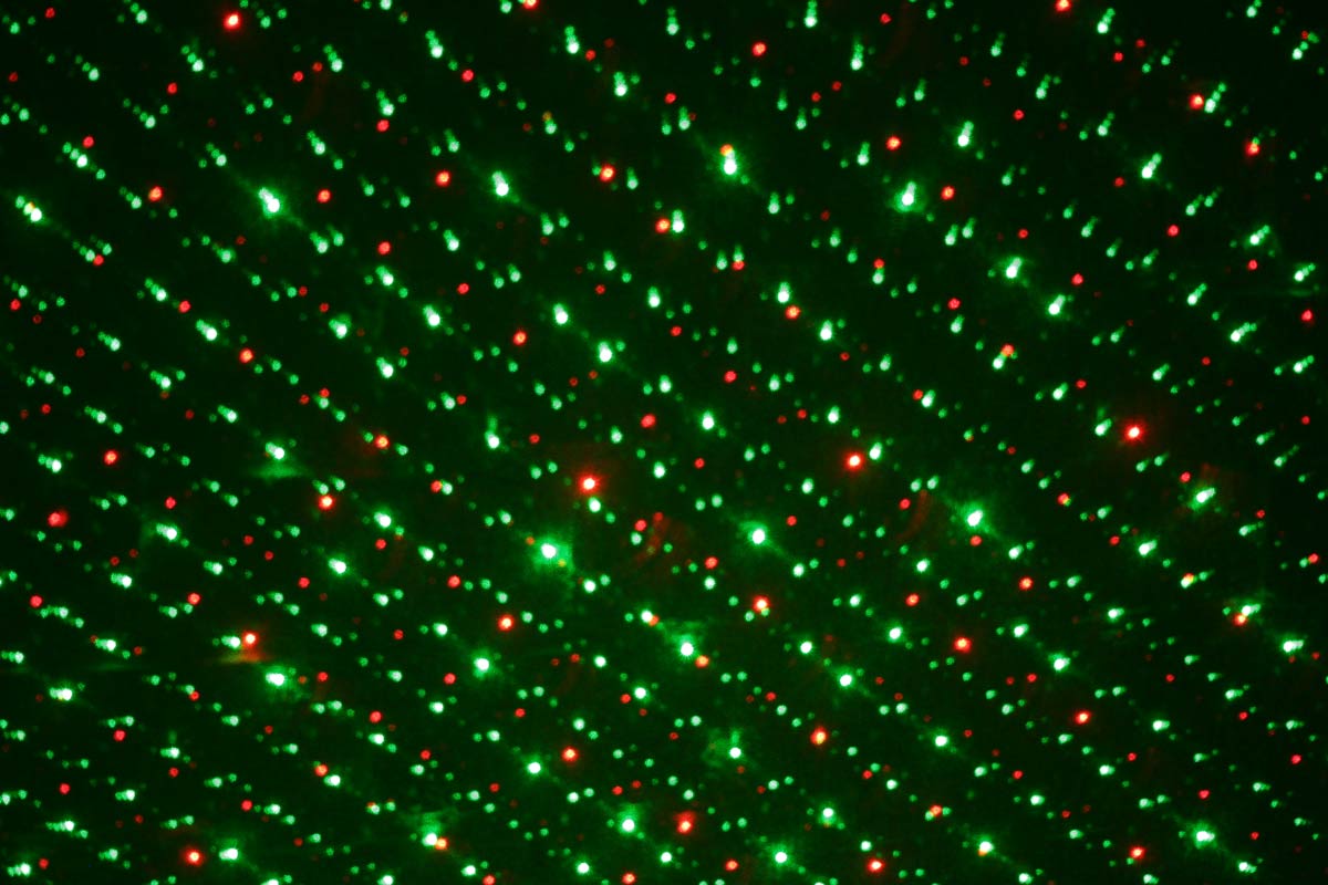 EL153513 E-Lektron M400RG mini Star Laser Lichteffekt