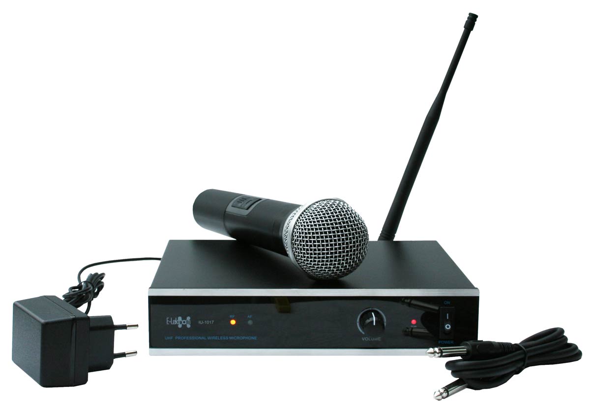 EL173757 E-Lektron IU-1017 UHF Funkmikrofon System mit Handmikrofon