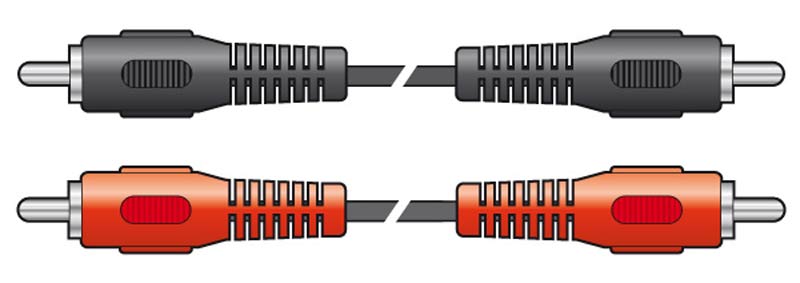 EL104803 Stereo Cinchkabel 5m
