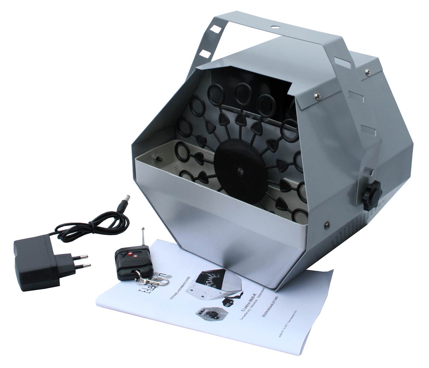 EL160577 E-Lektron B600-R Seifenblasenmaschine 12V / Fernbedienung