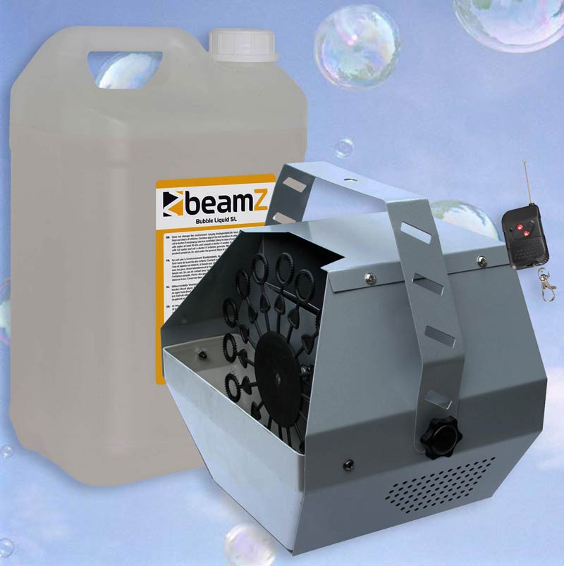 EL189821 E-Lektron B600-R Seifenblasenmaschine - Fernbedienung - Fluid