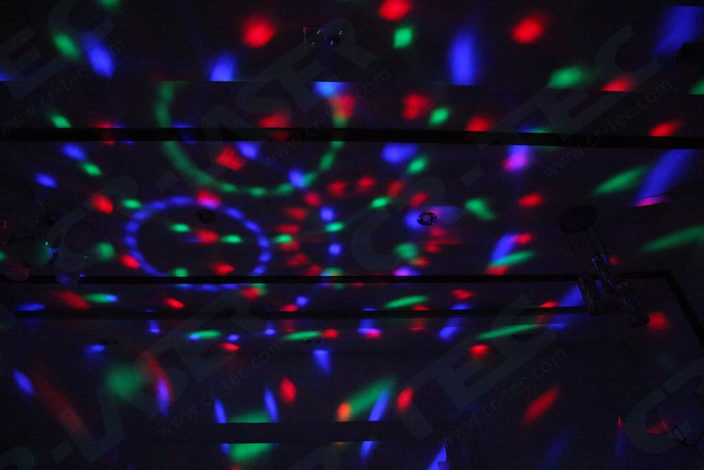 EX453522 E-Lektron MT-301S LED Discokugel Lichteffekt-Satz 4 Stück