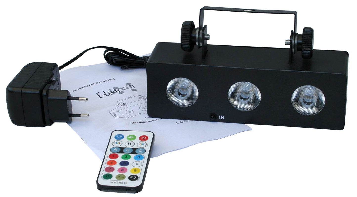 EL153528 E-Lektron MS-3 LED Multi-Spot Lichteffekt