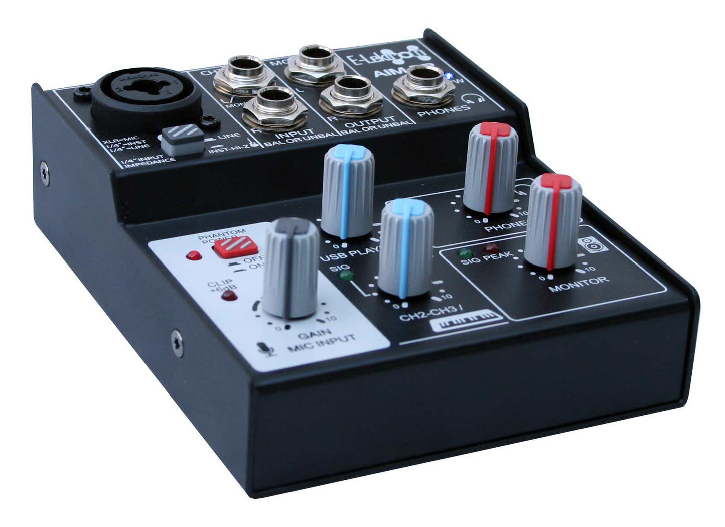 EL172601 E-Lektron AIM-32 Audio Mixer USB-Interface