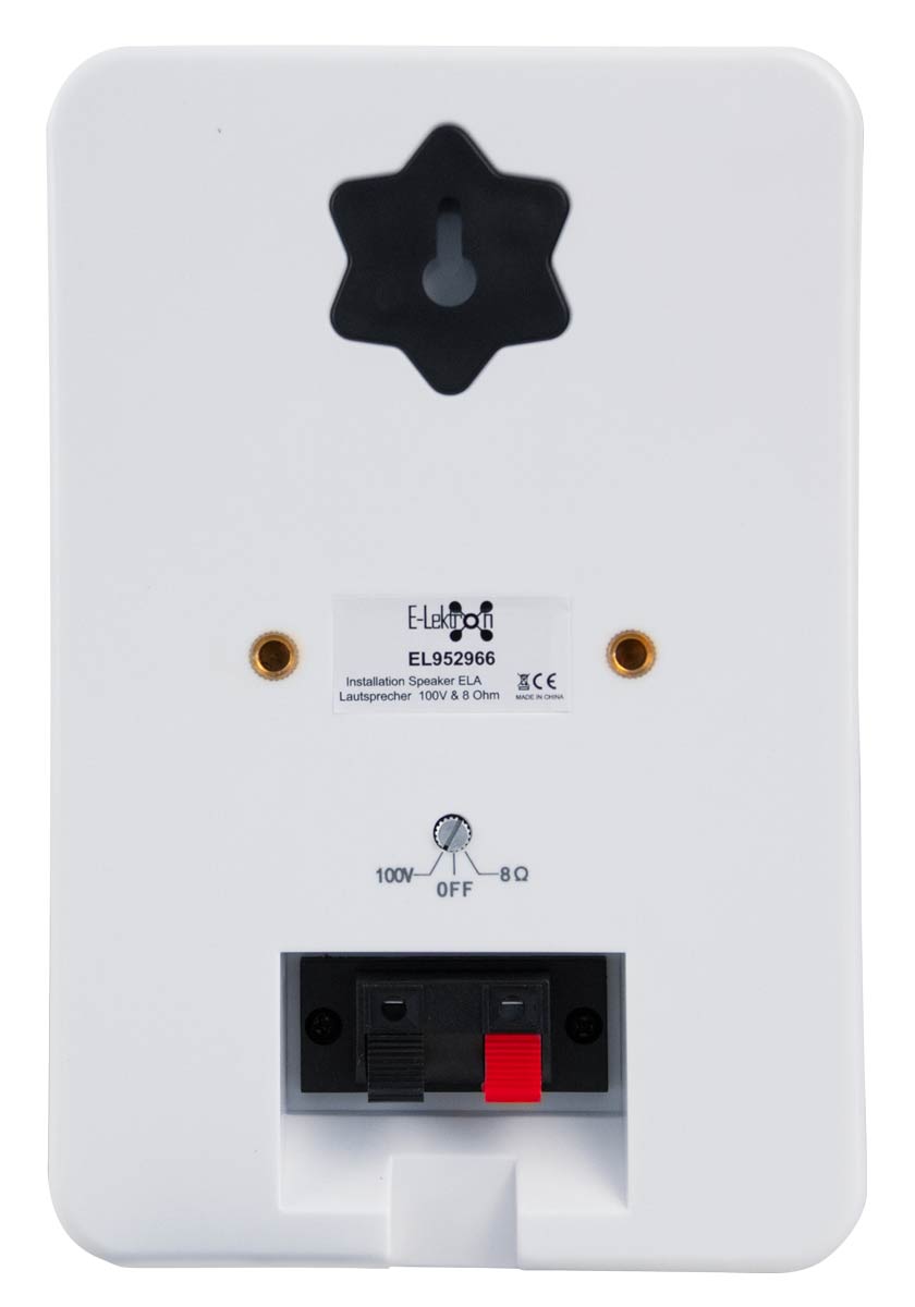 EL952966 E-Lektron M-255 100V ELA Lautsprecher Weiß