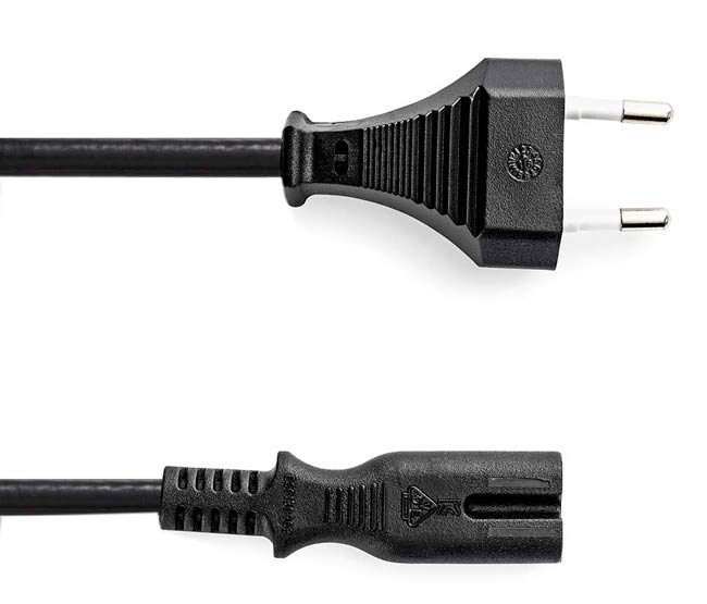 EL899092 Netzkabel Eurostecker -> Euro-8