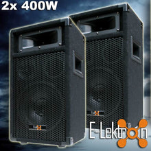 BB179761 E-Lektron PW20 DJ PA 3-Wege Lautsprecher Paar B-WARE