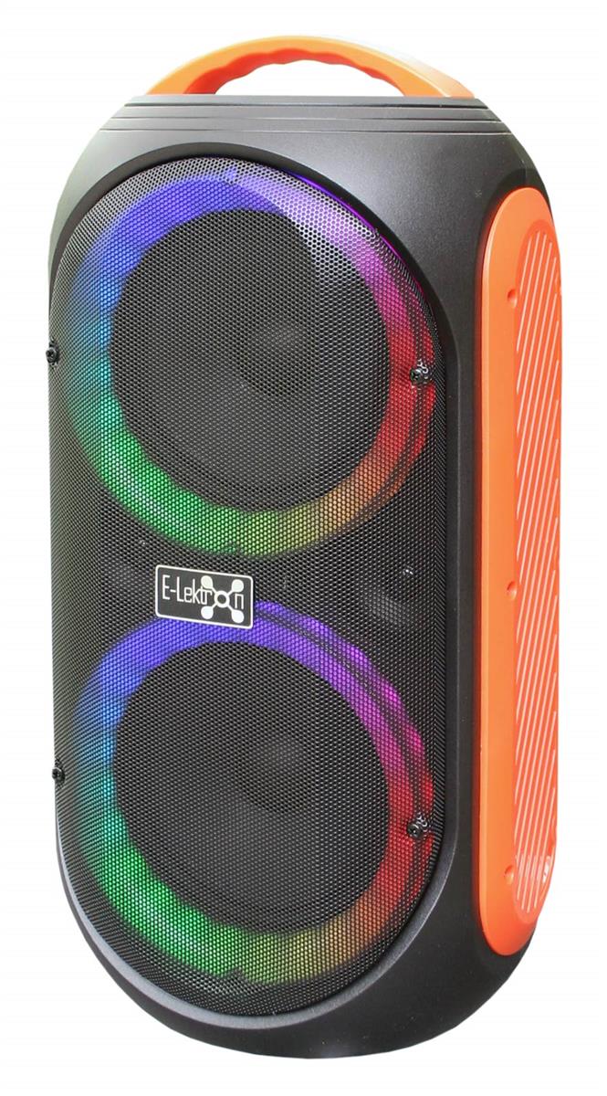 EL808214 E-Lektron EL214-P tragbare Bluetooth Partybox mit Lichtshow