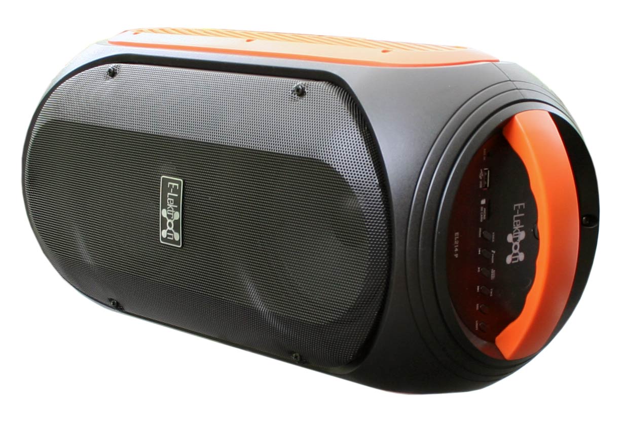 EL808214 E-Lektron EL214-P tragbare Bluetooth Partybox mit Lichtshow