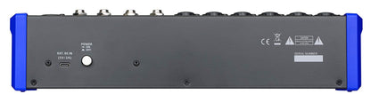EL172638 E-Lektron B628-DSP Live Mischpult 6-Kanal + Stereo AUX/BT USB-Interface