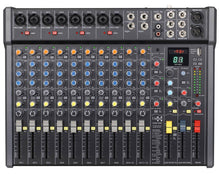 EL172641 E-Lektron C848-DSP Live Mischpult 8-Kanal + Stereo AUX/BT USB-Interface