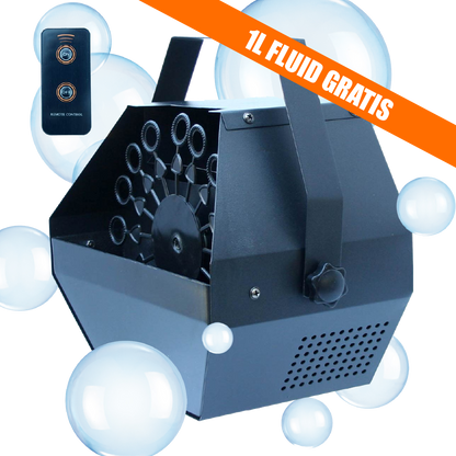 EL160661 E-Lektron B500-R Seifenblasenmaschine mit Fernbedienung