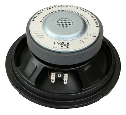 EL903210 E-Lektron CSP20 HiFi Chassis Lautsprecher 8 Ohm / 20cm / 100W