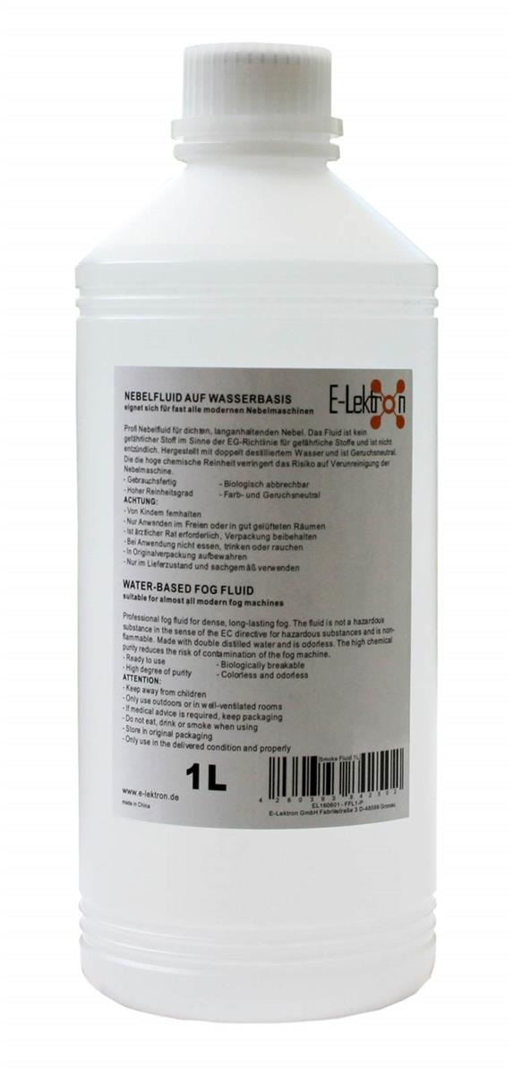EL189060 E-Lektron N-910-RGB Nebelmaschine 900W inkl. 1L Nebelfluid
