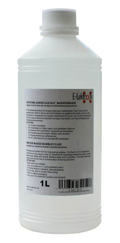 EL189063 E-Lektron B500-R Seifenblasenmaschine mit Fernbedienung inkl. 1L Fluid