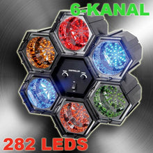EL153361 LED Lichtorgel 6+1