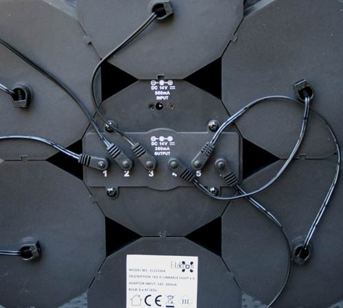 EL153361 LED Lichtorgel 6+1