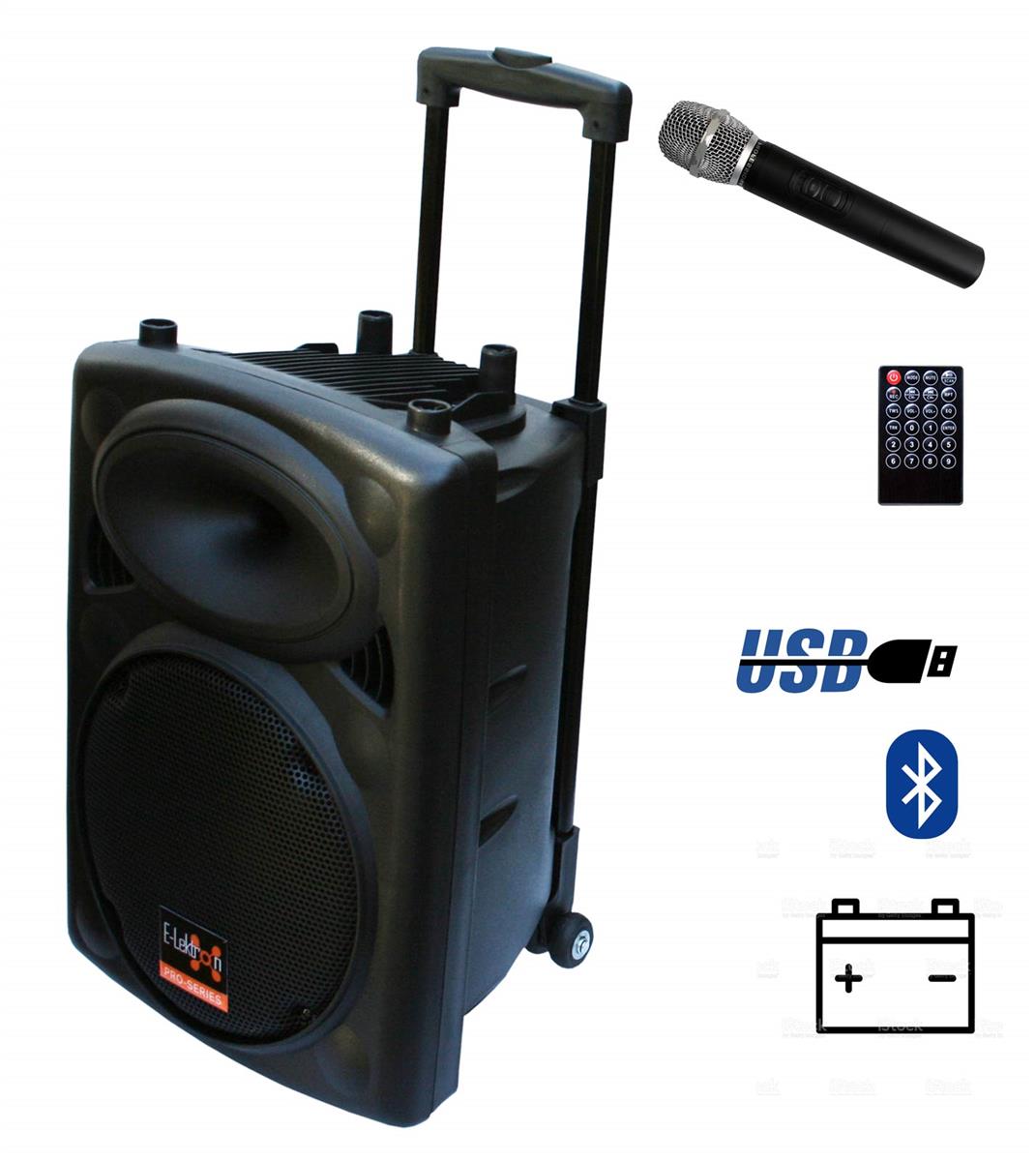 EL810460 E-Lektron EL25-M MK-III mobile PA Soundanlage