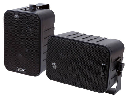 EL100009 Dynavox LS-5L3 mini stereo Lautsprecher Paar SCHWARZ