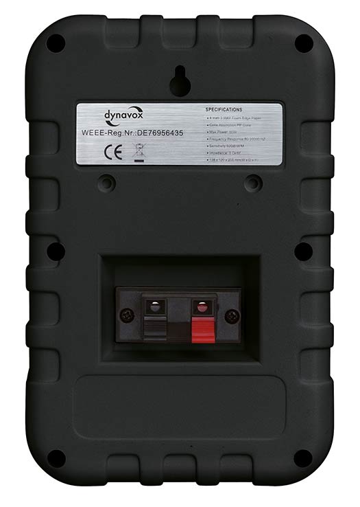 EL100009 Dynavox LS-5L3 mini stereo Lautsprecher Paar SCHWARZ