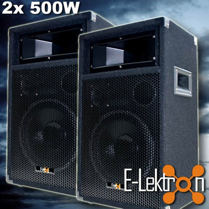 EL279764 E-Lektron PW25 DJ PA Lautsprecher Paar