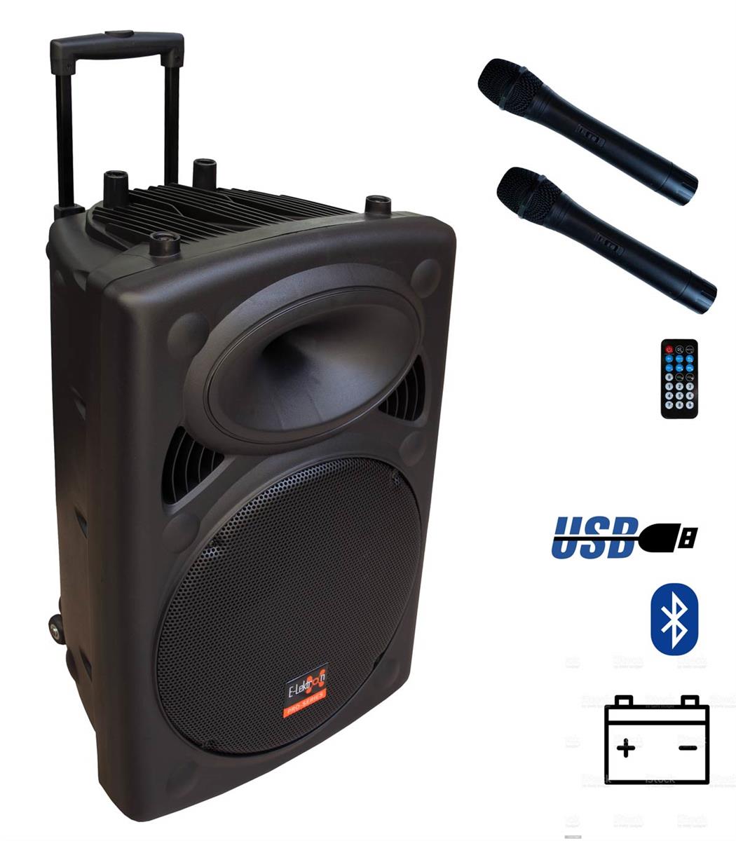 EL815860 E-Lektron EL38-M mobiles DJ PA Soundsystem