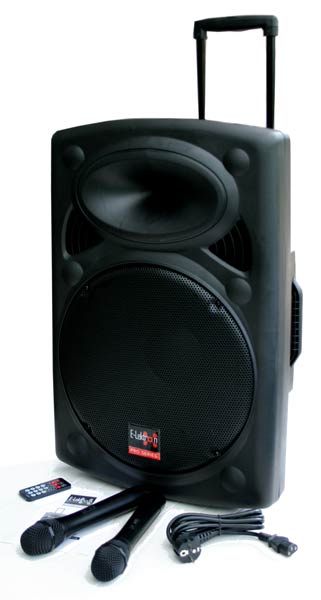 EL815860 E-Lektron EL38-M mobiles DJ PA Soundsystem