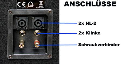 EL279754 PA Subwoofer PAAR E-Lektron SUB-P45 45cm passiv