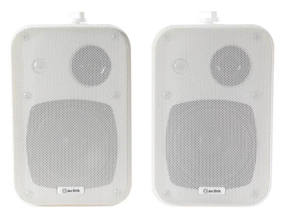 EL100006 av:link B30-W Kompakt stereo Lautsprecherpaar Weiß