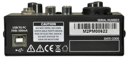 EL172800 Citronic Q-Mix2 kompakt DJ-Mischpult