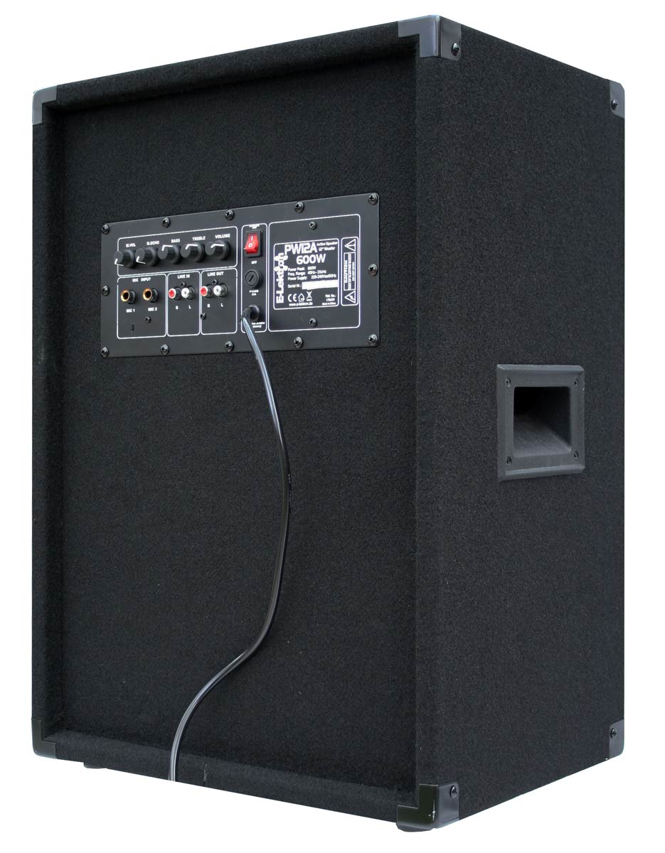 EL179476 E-Lektron PW12A DJ PA Aktiv-Lautsprecher