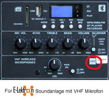 EL171357 Ersatz VHF Hand-Mikrofon EL-M199.6 MK-II orange