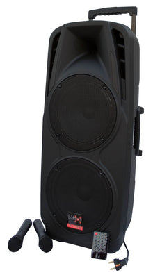 EL810490 E-Lektron EL225-UHF mobiles DJ PA Soundsystem