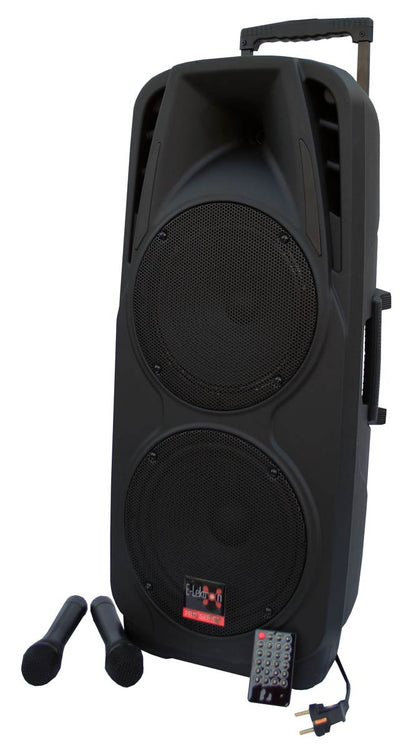 EL810490 E-Lektron EL225-UHF mobiles DJ PA Soundsystem
