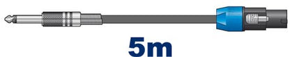 EL177578 PD Connex CX27-5 Lautsprecherkabel NL2-Klinke 5m (2x1,5qmm)