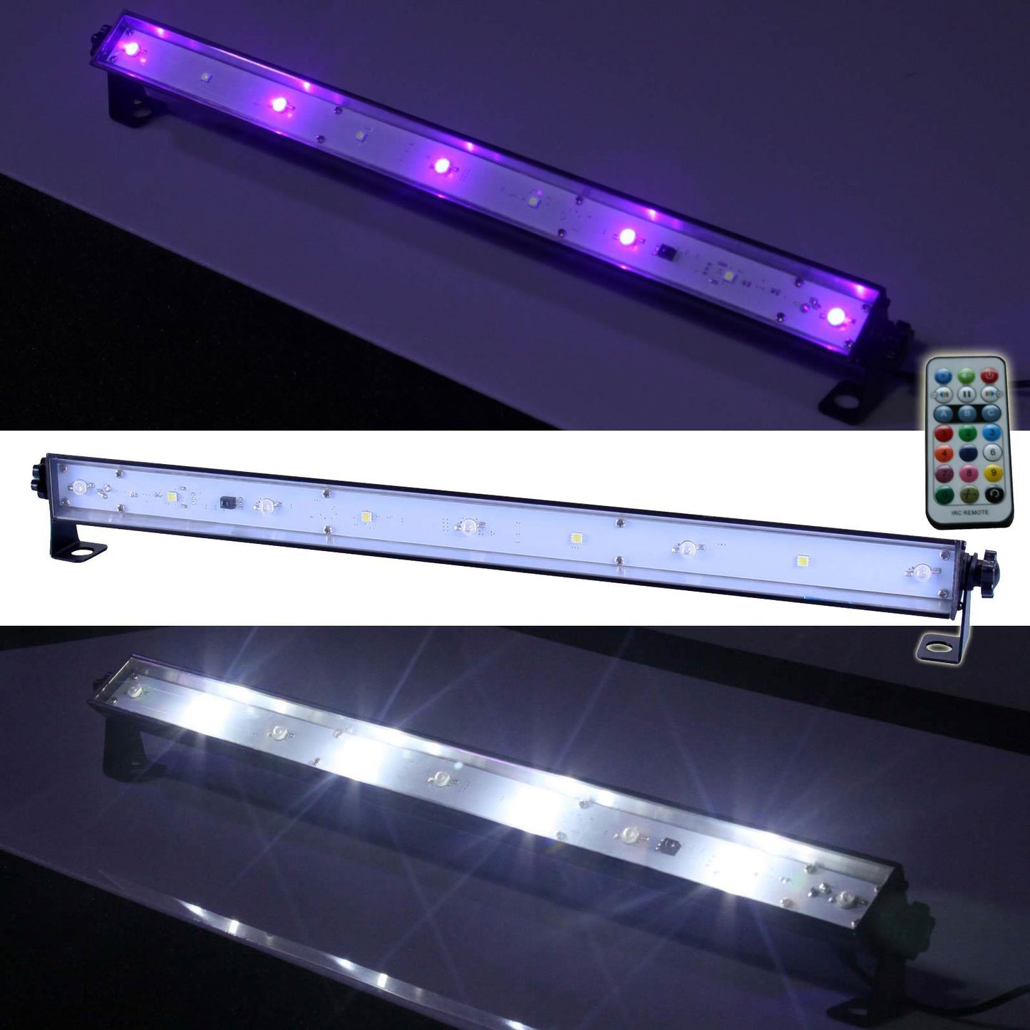 EL153501 E-Lektron LUS-1 LED UV- Strobe-Leiste Lichteffekt
