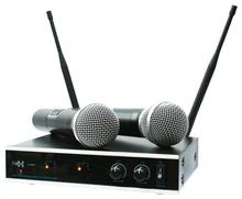 EL173760 E-Lektron IU-2082 UHF Funkmikrofon System mit 2 Handmikrofone