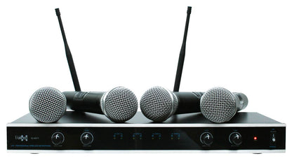 EL173766 E-Lektron IU-4011 UHF Funkmikrofon System mit 4 Mikrofone