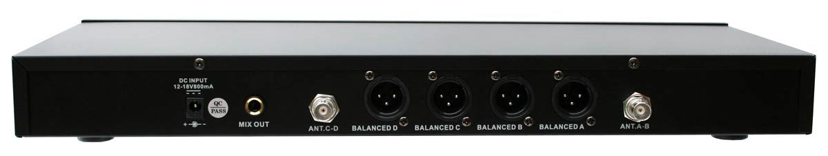 EL173778 E-Lektron IU-4011MH UHF Funkmikrofon System 2 Mikro/2 Headset