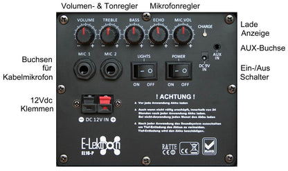 BB808206 E-Lektron EL16-P PA Soundanlage - B-WARE