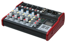 EL172583 E-Lektron SE-6 Live Mischpult 4-Kanal + stereo AUX / USB / BT