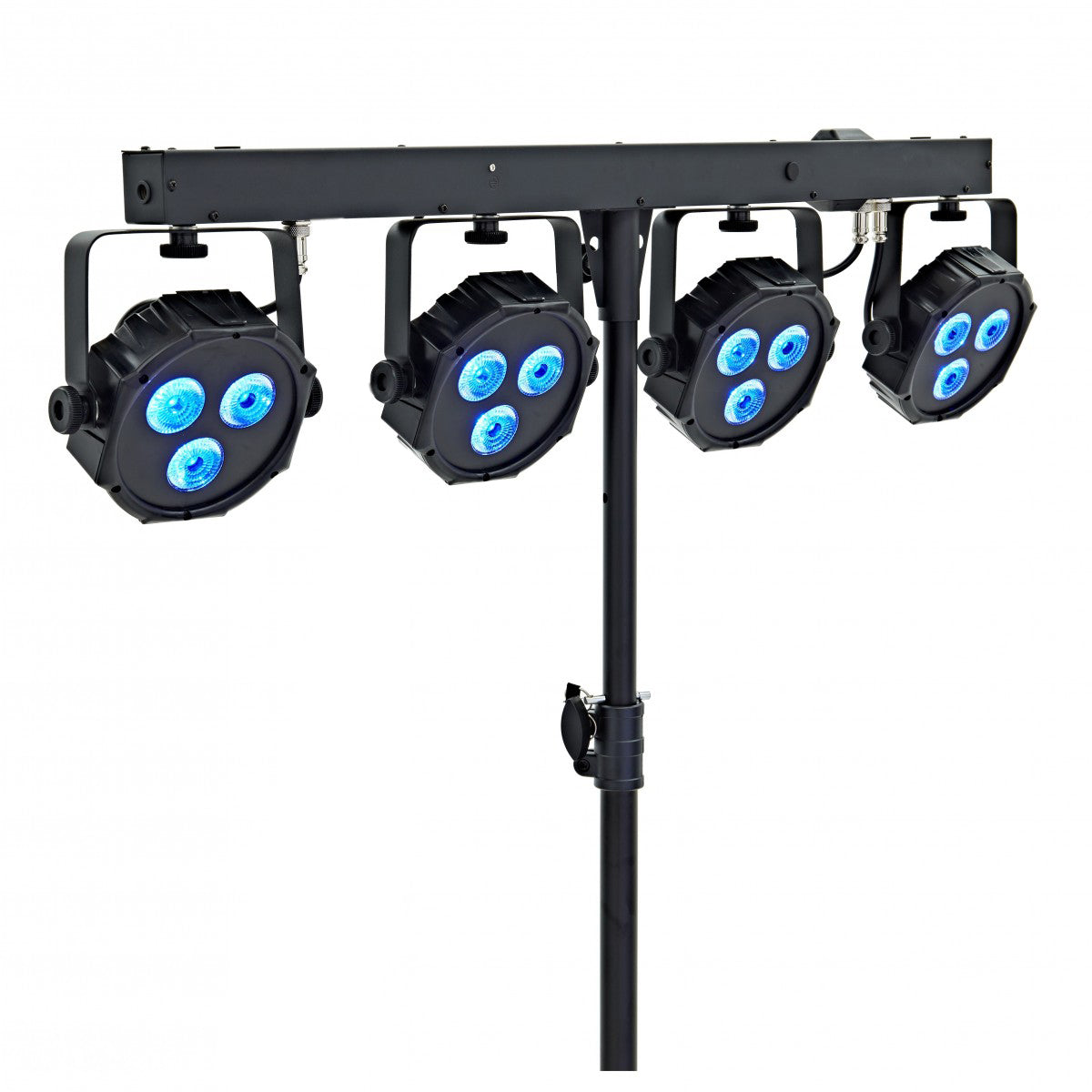 EL153516 E-Lektron Power-Bar 4-fach LED Lichteffekt inkl. Stativ